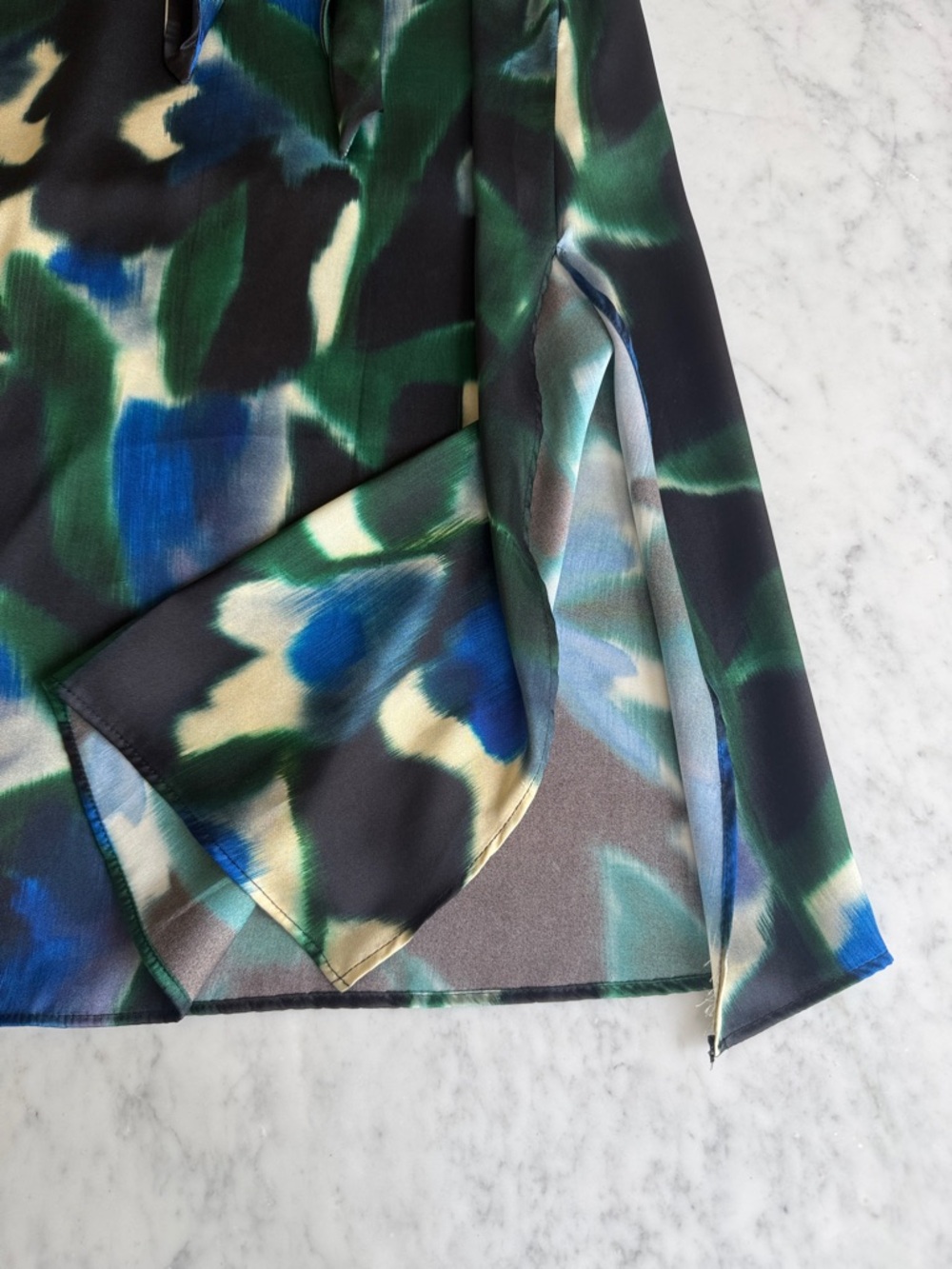 Mango Printed Shirt Midi Dress - Picture 9 of 11
